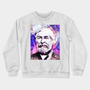 Jean Charles Galissard de Marignac Pink Portrait | Jean Charles Galissard de Marignac Artwork 12 Crewneck Sweatshirt